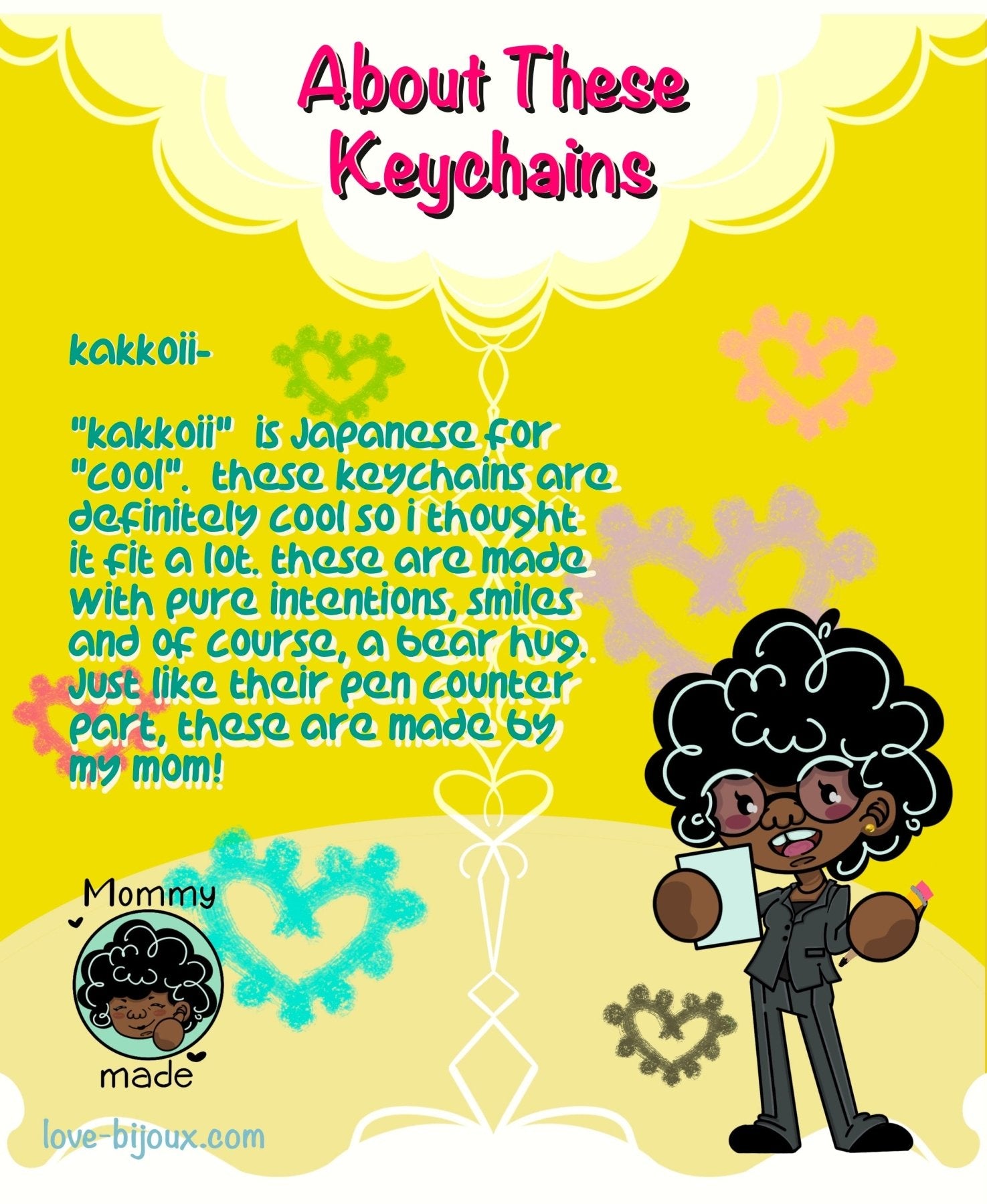 !KAKKOII KEYCHAINS! (LIVE CLAIM ON TIKTOK) - Love Bijoux