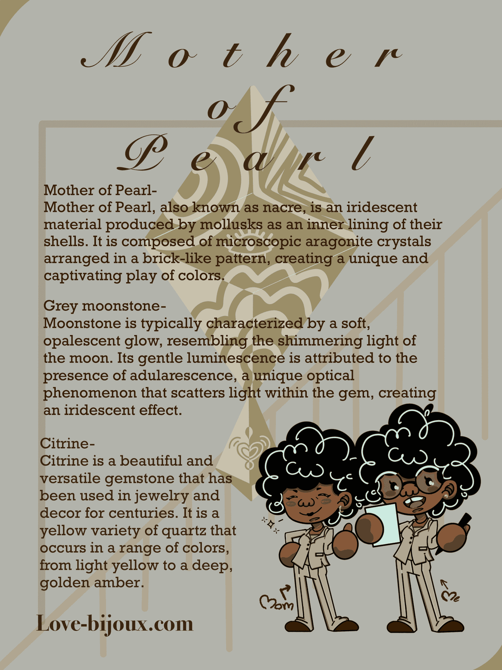 Mother Of Pearl - Love Bijoux