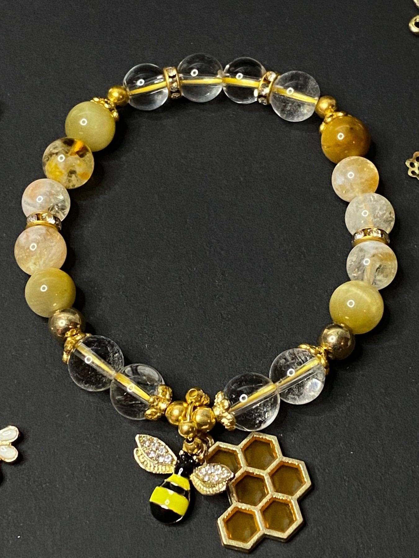 Sweet Honey Bee Bracelet - Love Bijoux